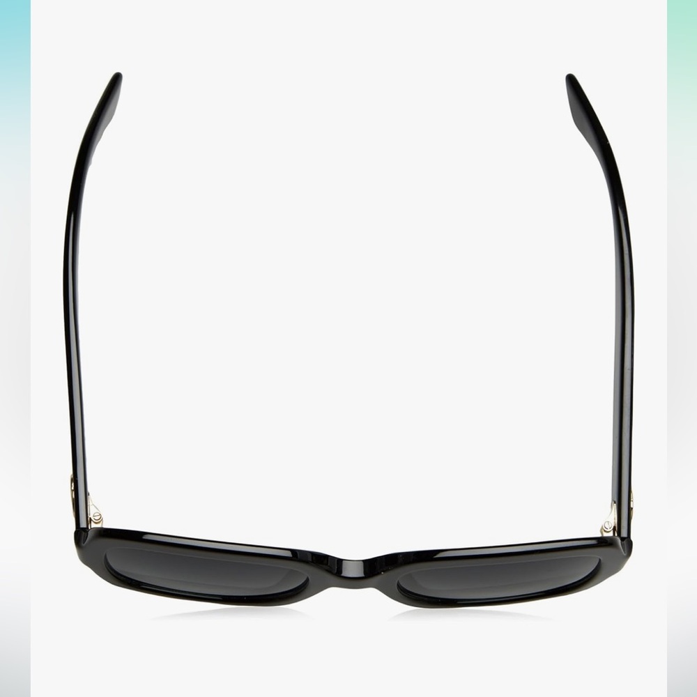 Authentic Gucci Black Sunglasses w/Gold Accents- NWOT! Perfect condition GG0036S - Picture 4 of 11